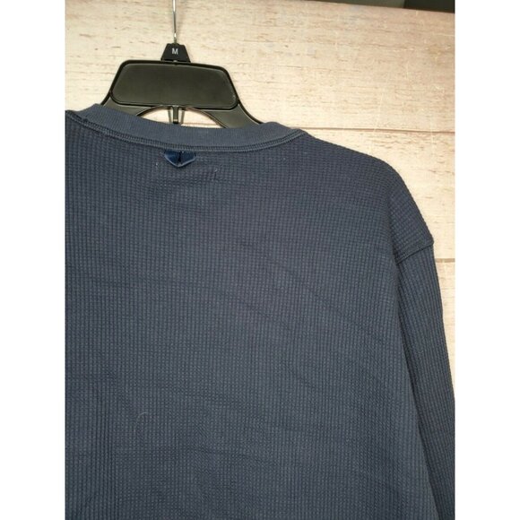 Five Four Los Angeles Blue Embroidered Long Sleeve Pullover – Large Cotton-Poly - Picture 6 of 12